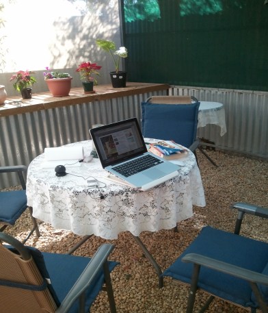 The covered in pergola