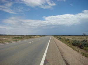 Highway 1 - the road behind