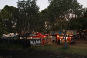 The entry into the Bazaar Area