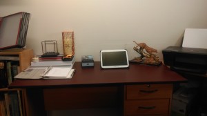 My working desk