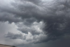 Nice Rain Clouds - these ones didn't amount to much but the others did.
