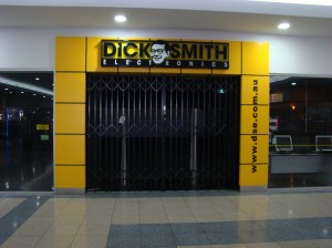 Dick Smith - empty and gone.